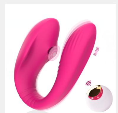 China Clitoris Stimulator and Vagina Massager Sex Toys Sex Toy Control Remote Wireless G Spot Adult Vibrator Sucking Vibration for sale