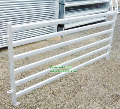 China Easily Assembled 1.1 x 2.2M Heavy Duty Sheep Hog Panel Livestock Yard Fencing 6 Oval 2mm Thick for sale