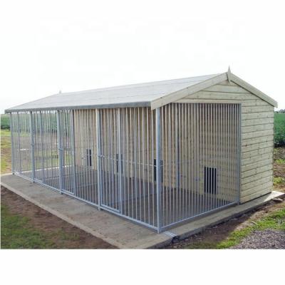 China BRAND NEW SUSTAINABLE OUTDOOR DOG RUN HOUSE WITH TOP HOOD SHELFTER for sale