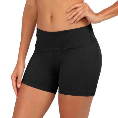 China Factory direct customized fitness yoga shorts antibacterial tight shorts for women clothes for sale