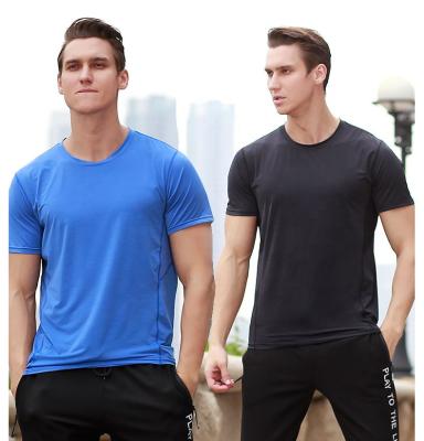 China Breathable Sports Fitness Sports Leisure Shorts Sleeve Summer Men Breathable Short Sleeve for sale