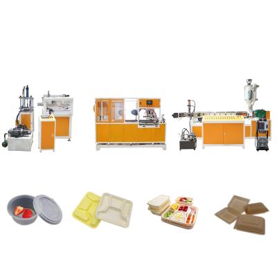 Chine Factory Hot Sale Eco - Friendly PLA Degradable Take Out Lunch Box Making Machine à vendre