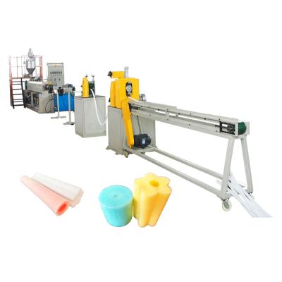 China DYEPE-90 wrapping film and CE approved epe foam pipe extrusion making machine for sale