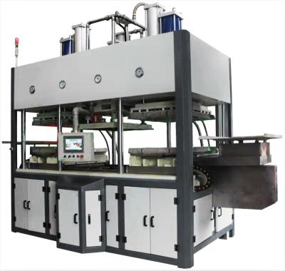 Κίνα Factory Automatic Disposable Biodegradable Sugarcane Paper Pulp Food Box Making Machine προς πώληση