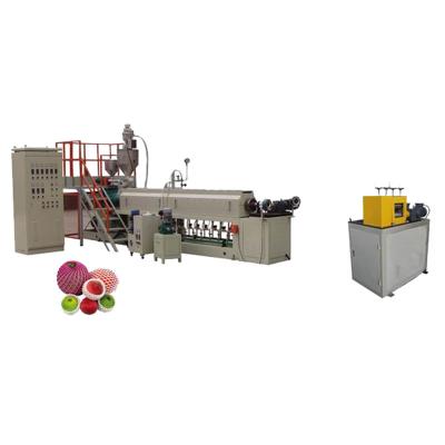 중국 Automatic EPE Sheet Foam Plastic Net Making Machine 판매용