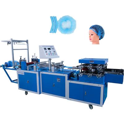 China Full Automatic Disposable Nonwoven Hotels Cap Making Machine Suitable For Hotel Catering And Medical zu verkaufen