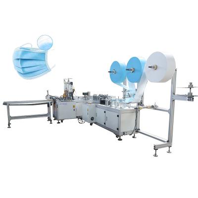 China Wholesale Cheap Medical Products 3ply Face High Speed ​​Surgical Mask Making Machine With Earloop Machinery for sale