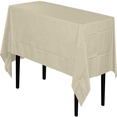 China Oilproof Solid Color Premium Quality PLA Party Waterproof Biodegradable Plastic Tablecloth for sale