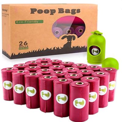 China BIODEGRADABLE Large Dog Trash Bags Biodegradable Dog Poop Bags for sale