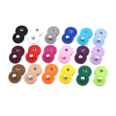 China Good Price Fabric Covered Snap Dry Cleaning Buttons Factory Direct Supply for sale