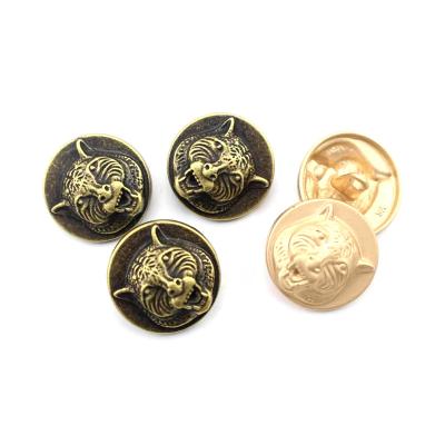 China Factory Direct Supply Viable Custom Metal Logo Embossed Button for sale