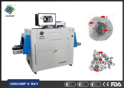 Cina L'alimento di Unicomp X Ray calza il pollo di Candy del forno del sistema di ispezione in vendita