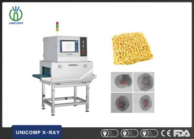 Chine Système d'inspection par rayons X pour la détection de matières étrangères dans les nouilles instantanées/noodles en tasse emballées à vendre