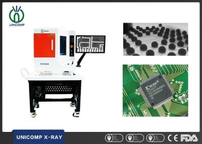 中国 SMT BGAの冷たいはんだ付けすることのための0.5kW Benchtop X光線機械Unicomp CX3000 販売のため