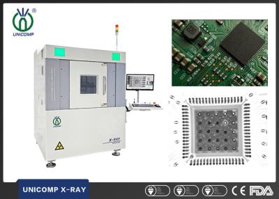 China Unicomp AX9100 Automatic measurement with CNC programming X-Ray equipment for PCBA BGA CSP QFN reflow soldering quality for sale