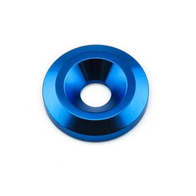 China Wear Resistance M6/M8/m3 /m5 Bicycle Modified Rainbow Color Titanium Countersunk Gasket for sale