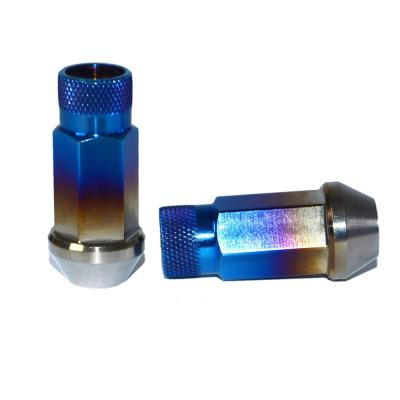 China High Quality Automobile Racing Titanium GR5 Lug Nut For Car Modification for sale