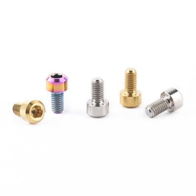 China Crimping Line Titanium Alloy Bicycle Derailleur Custom Front Derailleur Rear Derailleur Colored Titanium Screws for sale