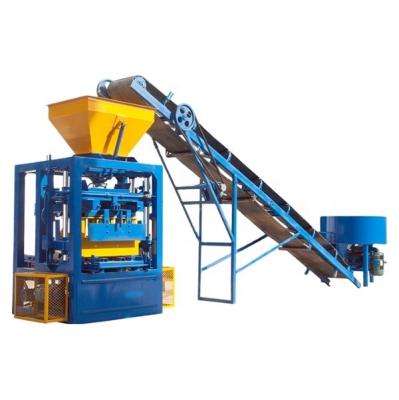 China Qt4-24 Hotels Multifunctional Semi-automatic Block Machine Interlocking Block Machine Concrete Brick Module Cost Effective Product for sale