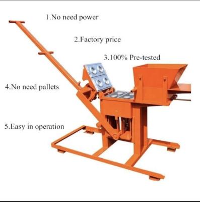 China Hotels XM2-40brick manual clay machine block bricks making for machines making automatic machines lowest price for sale