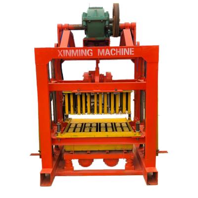 China QT4-40 Hotels Factory Price Vibration Cavity Paver Curbstone Solid Hourdis Brick Machine for sale