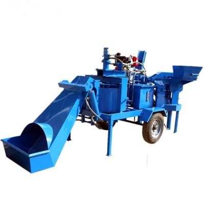 China Mobile Automatic Hotels Floor Block Machine M7M2 Clay Brick Making Production Line Machine For Block for sale