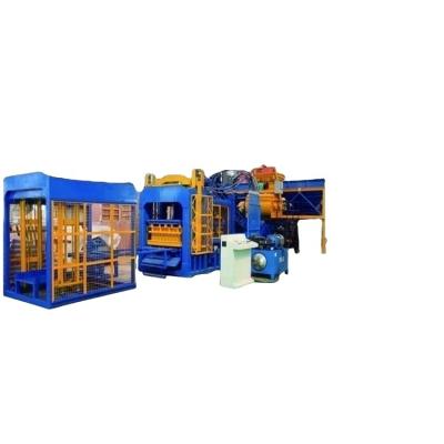 China Buliding construction factory price qt10-15 automatic hydraulic concrete hollow block brick making machine for sale for sale