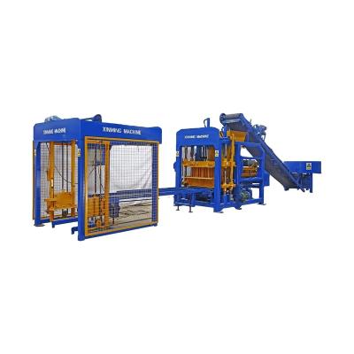 China Low Energy Consumption Ice Block Making Machine Block Machine Qt4-15 Diesel Building Block Machine Brick Making for sale