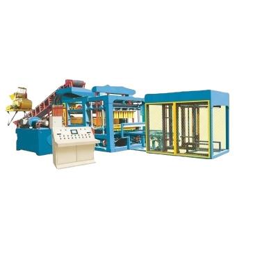 China QT8-15 Hotels Automatic Brick Making Machine Cavity Block Machine Cement Silver Making Machine Fully Automatic Line for sale