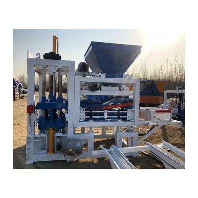 China Hotels High Yield Automatic Concrete Paver Block Machine Hollow Block Machine Roadblock Machine for sale