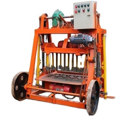 China Building Material Shops Qmy4-45 Small Cavity Type Egg Laying Concrete Block Machinery Soild Brcik Making Machine For Sale for sale