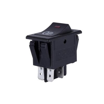 China KCD4-S 4 Pins Rocker Switch 30a KCD4-S Smart Rocker Switch 50000 cycles for sale