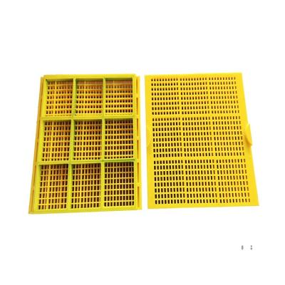 China Energy & Mining High Elasticity Rectangle Mesh Sand Grain Sieve Dewatering Machine Screen for sale