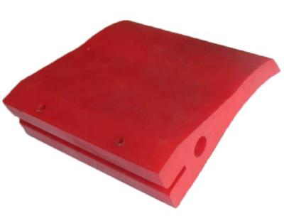 China Mineral industry High quality polyurethane scraper for mining machine polyurethane blade conveyor belt machine part for sale