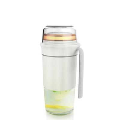 China 10 Oz Personal Trravel Size Wireless Electric Cup-shape Juicer for Fruit Smoothies and Shakes à venda