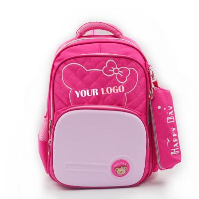 China Waterproof girls school bags Korean version of the little girl backpack with a pen bag two-piece backpack backpack women school bags for sale