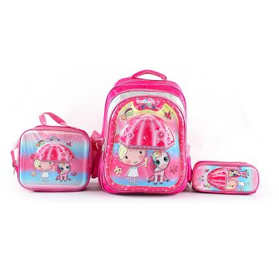 China Polyester School Bags For Girls Lunch Bags For School Kids School Bags Backpacks for sale