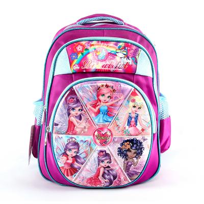 China Breathable Back Of The Chair Children's Backpack Cartoon Patterns For Learning 3D EAV School Bag Children'S School Bags for sale