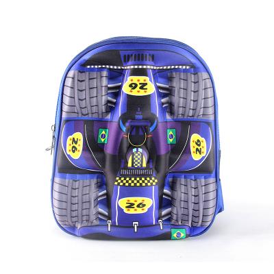 China Polyester School Bags Kids Children's Backpack Cartoon Patterns For Learning 3D EAV Schoolbag School Bag for sale