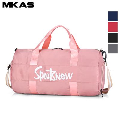 China Promotional Nylon Logo Sports Gym Bag Custom Made DAY BACKPACK Wholesale Men's Nylon for sale