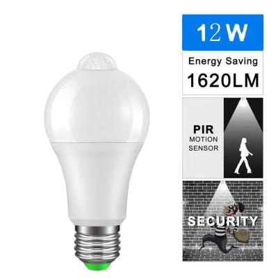 China Intelligent voice-activated LED human body touch induction plastic-bundled aluminum bulb light bulb, energy saving for sale