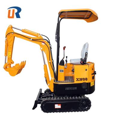 China Chinese Famous Brand Mini Bagger Mini Crawler Excavator XN08 XN10 Cheap Price for sale