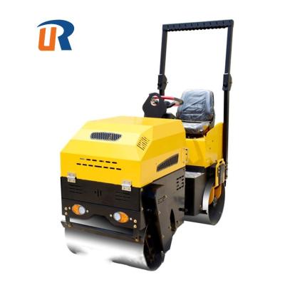 China Hot retail 1.5 ton double drum road roller with good price for sale for sale