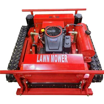 China 4-Stroke Lawn Mower Remote Control Ride On Lawn Mower Tractor Riding Lawn Mower for sale