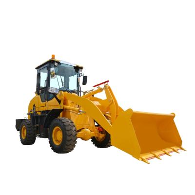 China Farms Wheel Design Loader 3.8ton China Small Mini Wheel Loader Front End Loader for sale