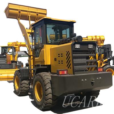 China Farms ZL20 2T Wheel Loader With 1CBM Cubic Meter Bucket for sale