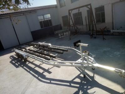 China Boat trailer heavy duty 36ft 3 - alxes boat trailer for sale for sale