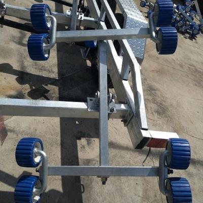 China Underslung Galvanized Heavy Duty Boat Trailer New Boat Trailer for sale