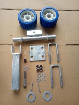 China Trailer Parts Wobbly Rollers Kits For Boat Trailer for sale