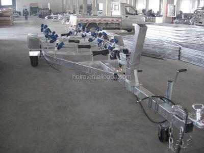 China Boat Trailer 8.6m Heavy Duty Tandem Boat Trailer For Sale for sale